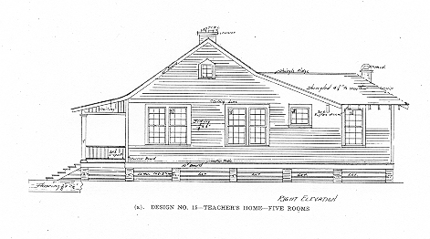 Tuskegee Plan: Five Room Teacher Home