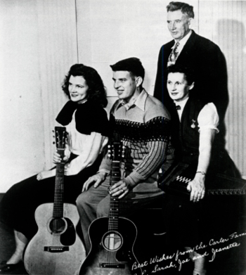 Carter Family Janette, Joe, Sara, A.P. Carter