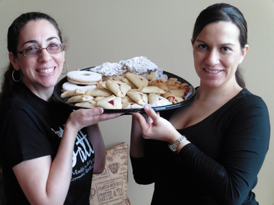 New Yorkers Enza Friedman (left) and Madeline Baucom run Matty’s Fatty’s Bakery in Cornelius.