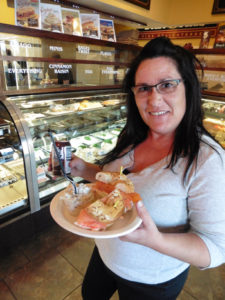 Kim Porto from Long Island runs Poppyseeds Bagels in Matthews.