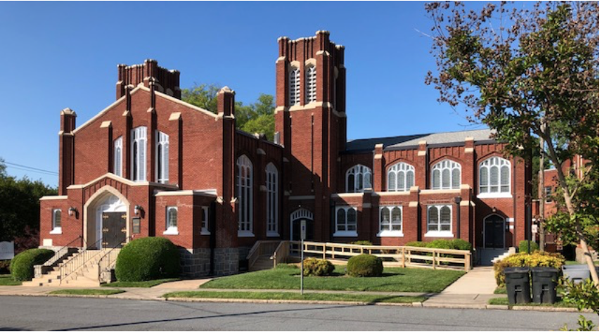 Begun in 1912 and greatly expanded in the 1920s, Caldwell harks back to the age when this was a posh residential district. Indeed the Belk department store family helped build this church. But as homeowners moved away and parking lots swallowed up the neighborhood, Caldwell shrunk to about a dozen members and almost closed its doors.