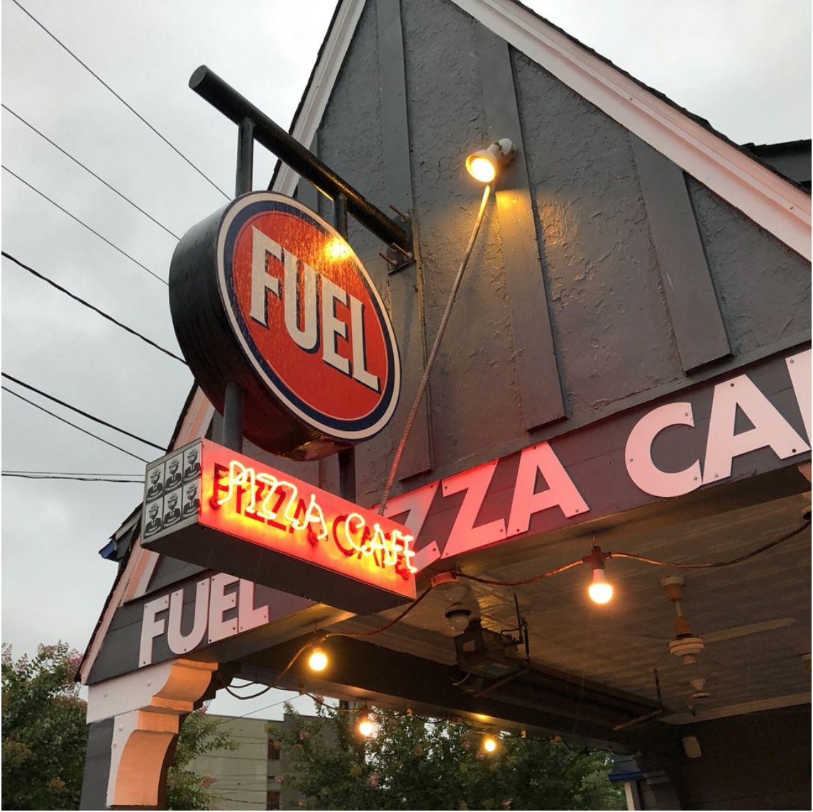 We're back where we started – if Fuel Pizza is open, treat yourself to a cold drink and a hot slice.